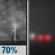 Wednesday Night: Showers And Thunderstorms Likely then Patchy Fog