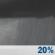 Sunday Night: Slight Chance Rain Showers then Patchy Fog