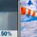 Today: Chance Rain Showers then Mostly Cloudy